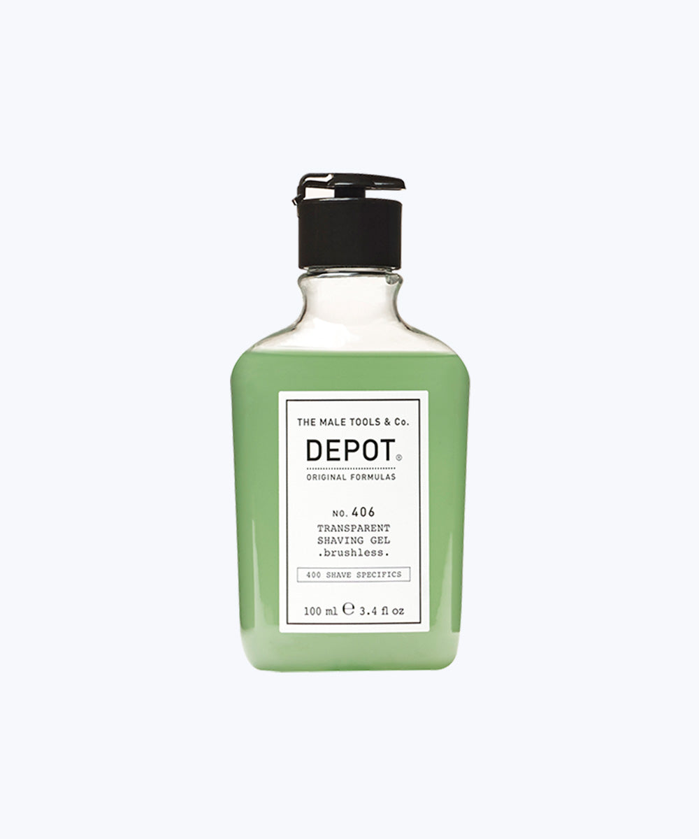 NO. 406 TRANSPARENT SHAVING GEL