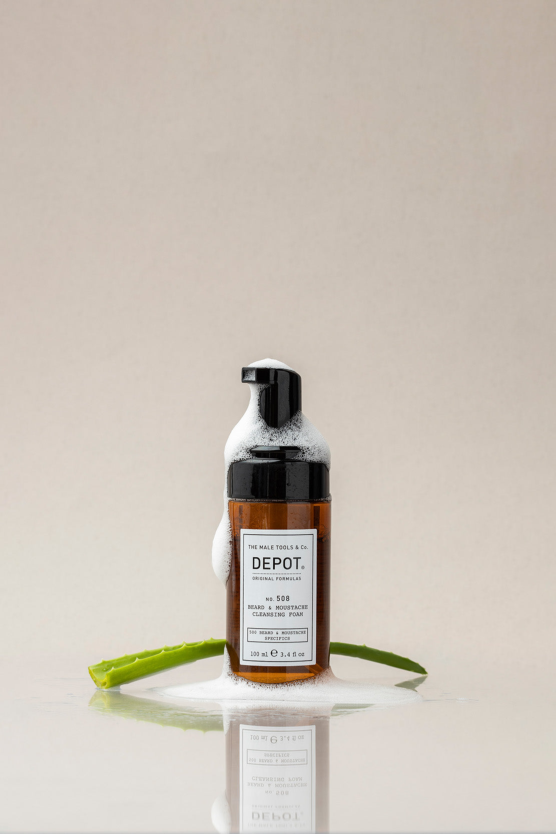 NO. 508 BEARD & MOUSTACHE CLEANSING FOAM