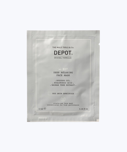 NO. 807 DEEP RELAXING FACE MASK