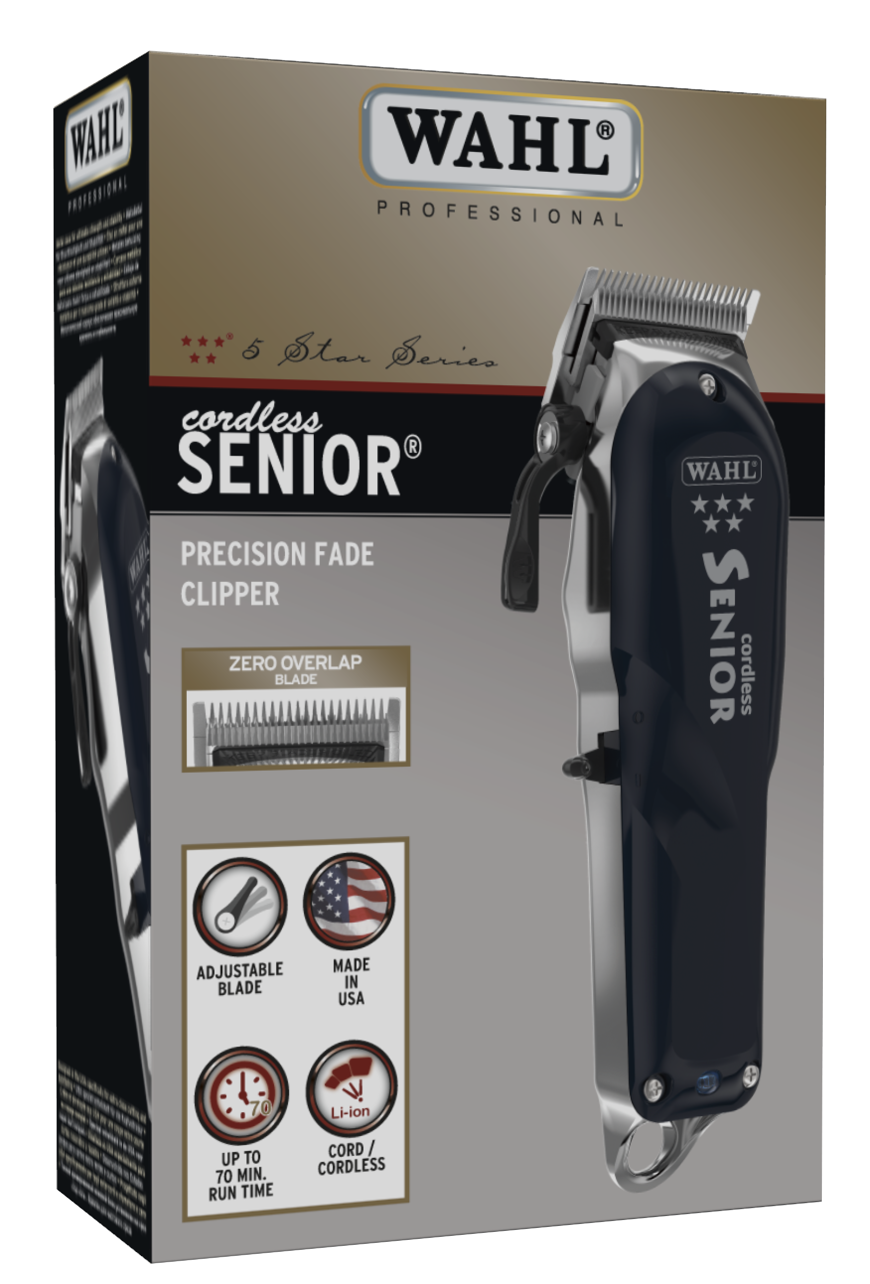 WAHL Cordless Senior フェードカット必需品❗️ 【公式通販】 WAHL Cordless Senior フェードカット必需品❗️ 【公式通販】