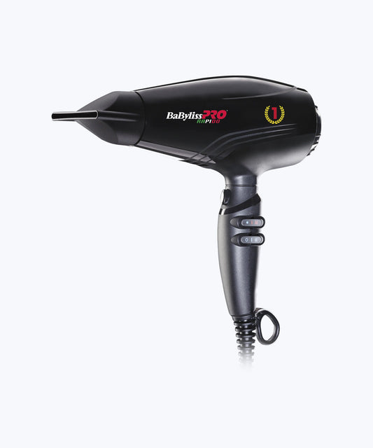 BaByliss Pro Rapido 2200W Ultra Light Black 2200W Hair Dryer